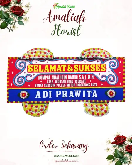 Papan Bunga Ucapan Selamat Kedungkarang
